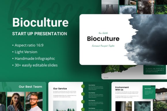 Biocultur: The Flexible Presentation Template