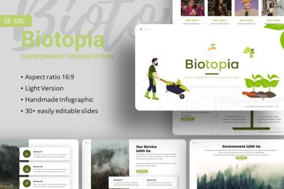 Biotopia: A Professional Google Slides Template