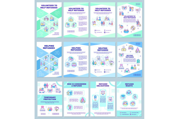 Effective Brochure Templates for Refugee Advocacy