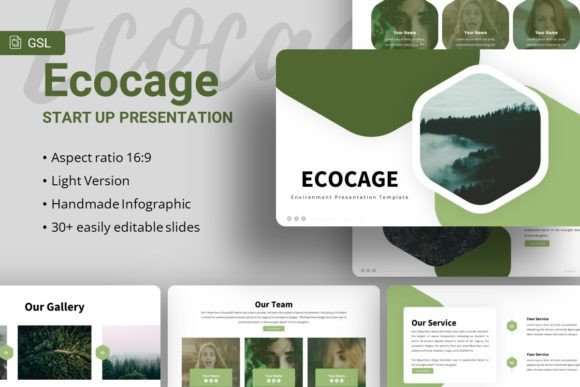 Google Slides Ecocage: A Versatile Template for Modern Presentations