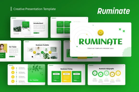 Ruminate: Evaluating a Creative Presentation Template for Modern Professionals