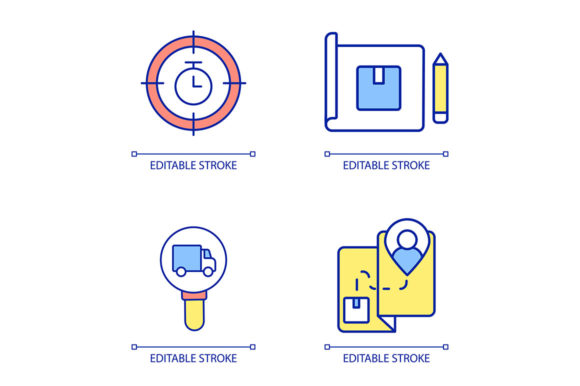 The Business Development RGB Color Icon Set: Your Toolkit for Visual Communication