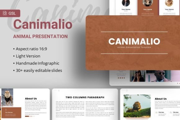 The Canimalio Google Slides Template: Your Go-To for Professional and Creative Presentations