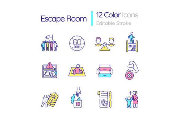 The Essential Guide to Choosing and Using an Escape Room RGB Color Icons Set
