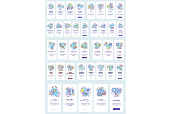 The Information Systems Usage Mobile App Set: A Design Resource for Effective User Onboarding