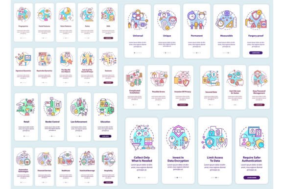 The Usage of Biometric Technology App Set: A Practical UI Resource for Modern Developers