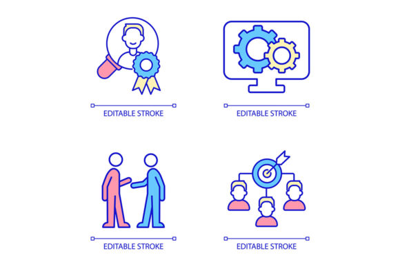 Understanding the Business and HR RGB Color Icon Set: A Practical Resource for Modern Communication