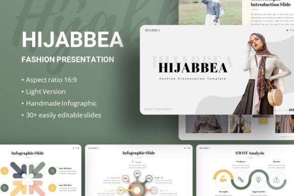 Unlocking Creativity and Professionalism: The Hijabbea Fashion Presentation Template
