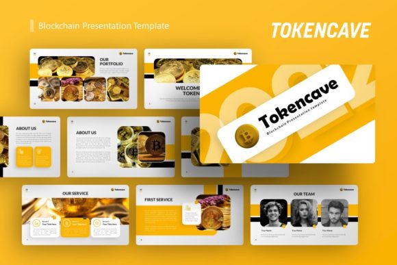 Unlocking Impact: How the Tokencave Blockchain Presentation Template Elevates Your Communication
